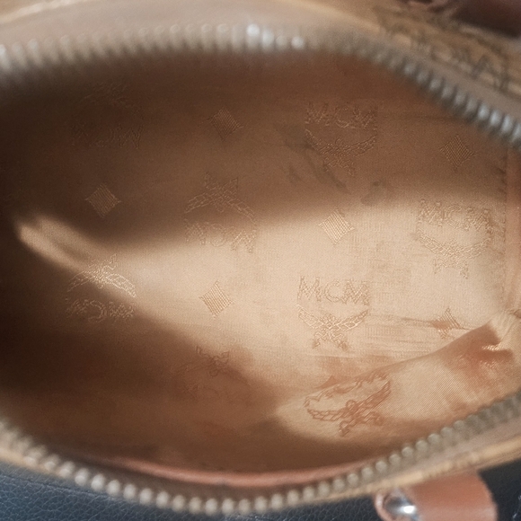 MCM MINI BOSTON BAG (Authentic) - Picture 7 of 8